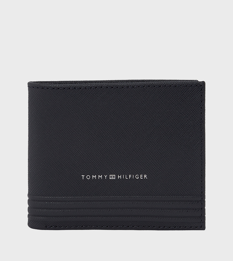Textured Bi-Fold Wallet