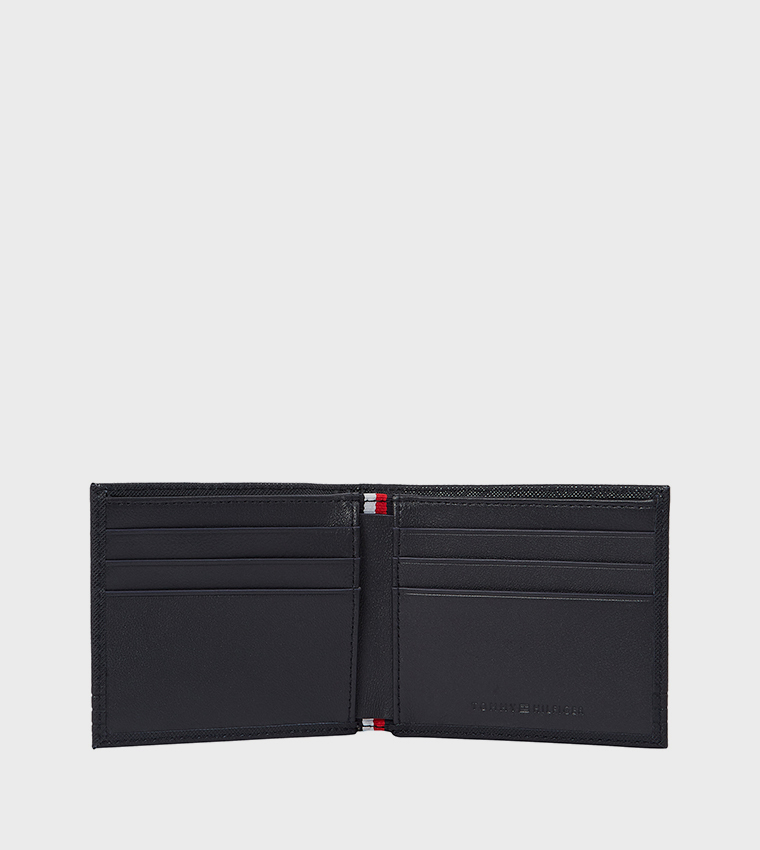 Textured Bi-Fold Wallet
