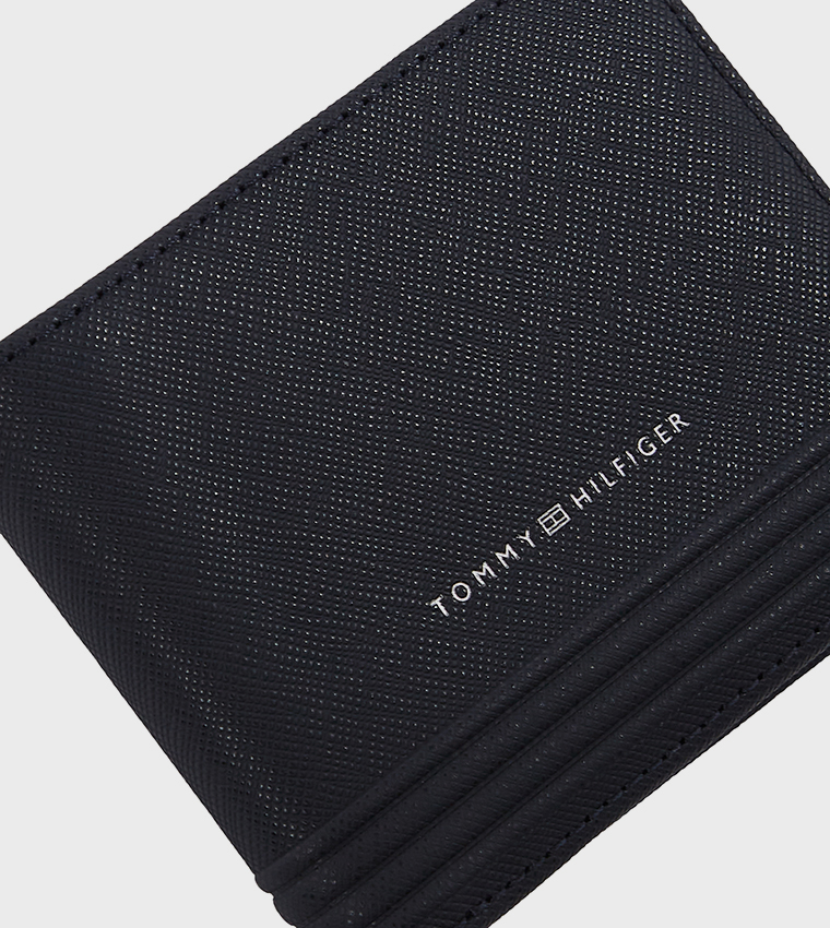 Textured Bi-Fold Wallet