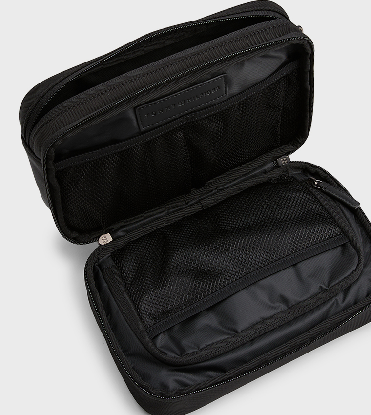 Logo Detail Toiletry Bag