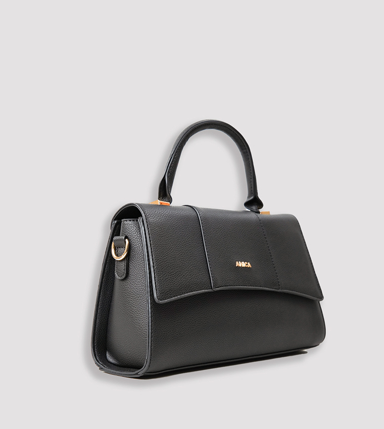 Solana Metal Accent Hourglass Mini Bag