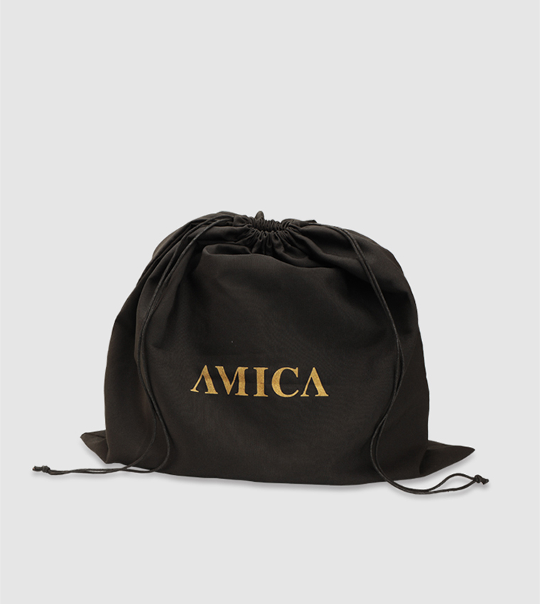 Paz Metal Accent Tote Bag