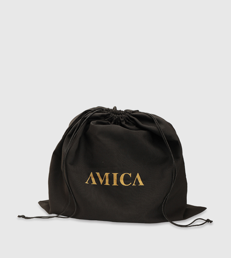 Emilia Zippered Satchel Handbag