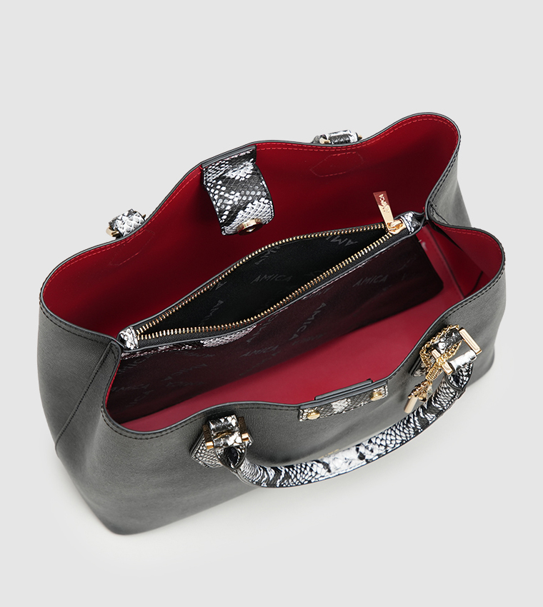 Celestina Textured Handheld Bag
