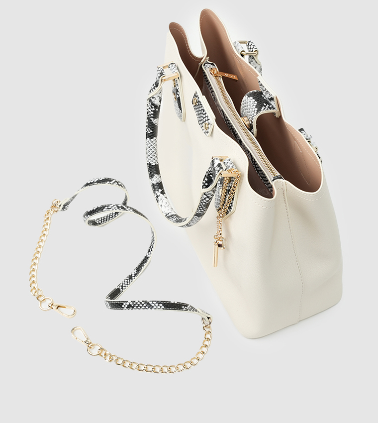 Celestina Textured Handheld Bag