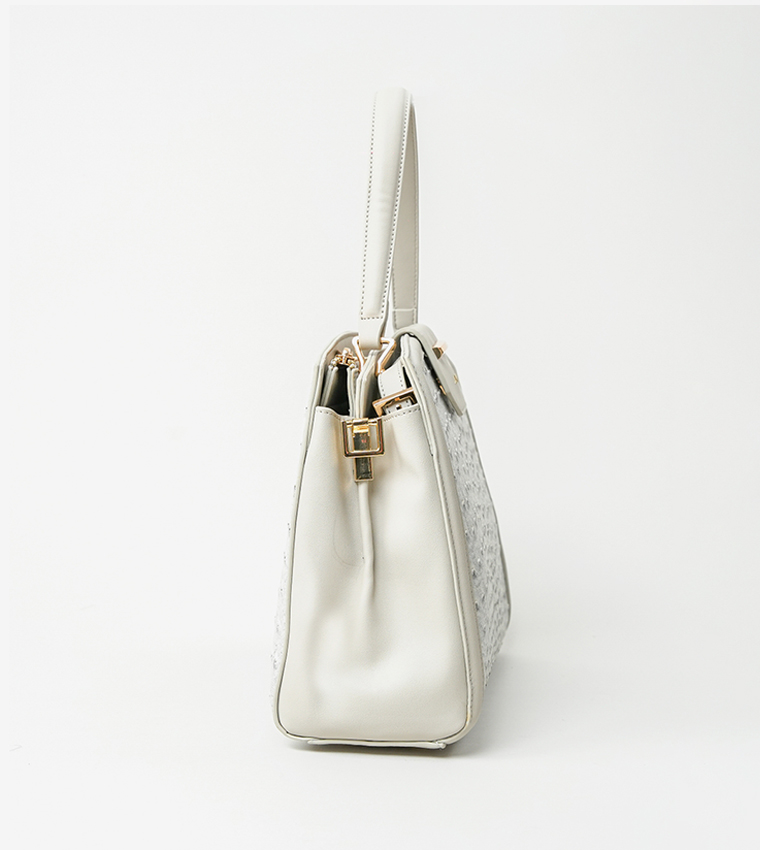 Beronia Textured Satchel Bag