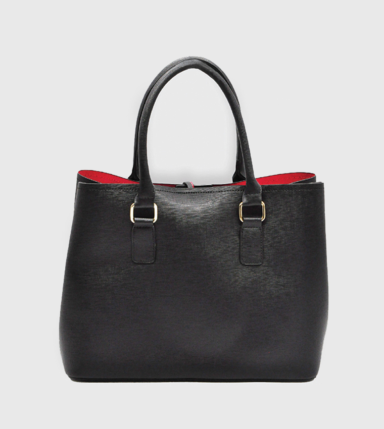 Amalia Metal Accent Tote Bag