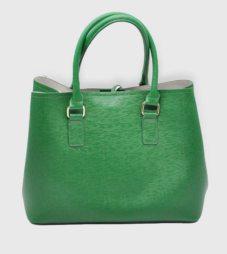 Amalia Metal Accent Tote Bag