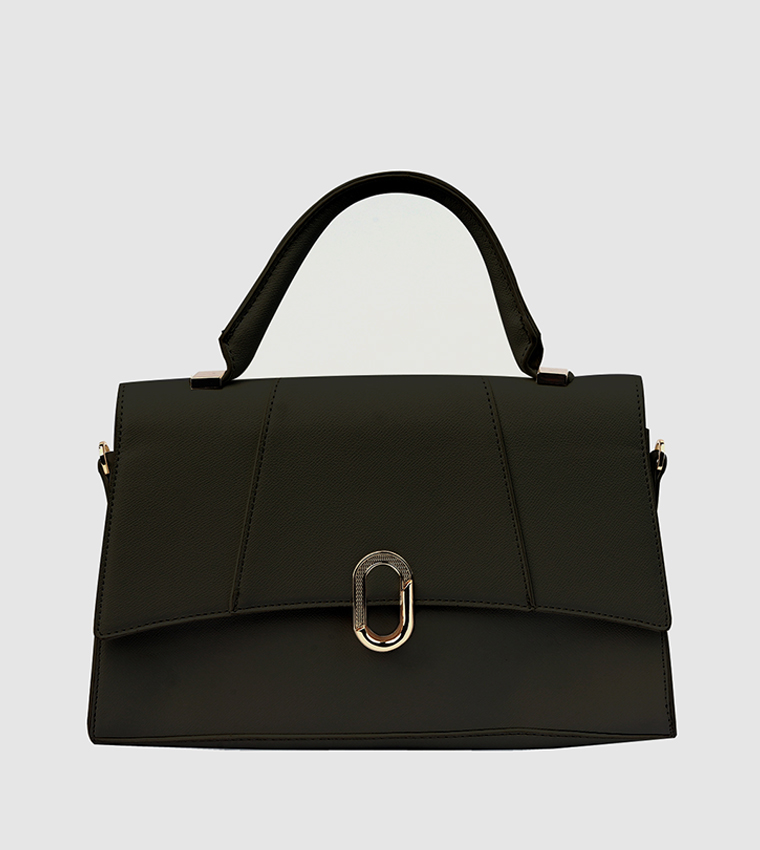 Maria Hourglass Top Handle Bag
