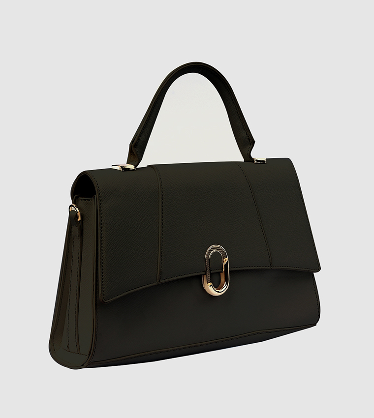 Maria Hourglass Top Handle Bag