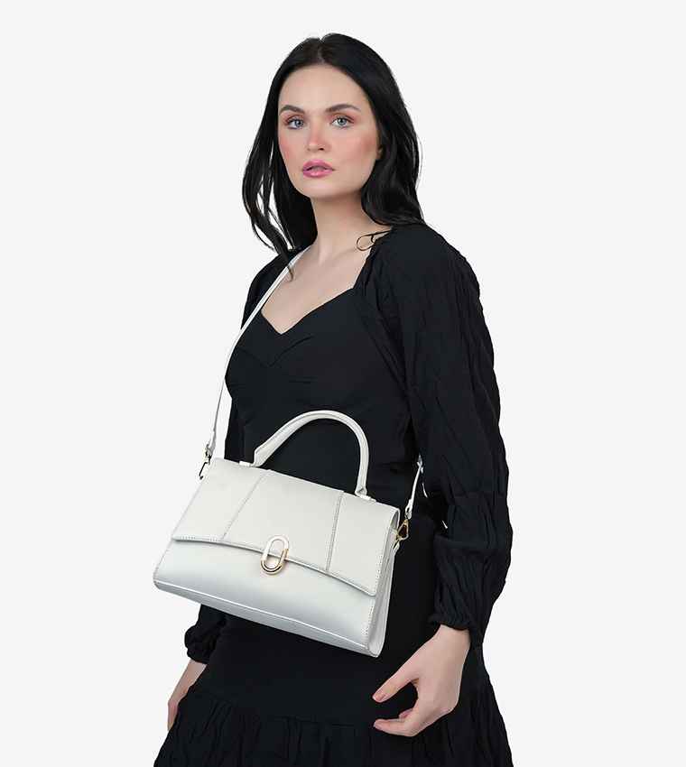Maria Hourglass Top Handle Bag