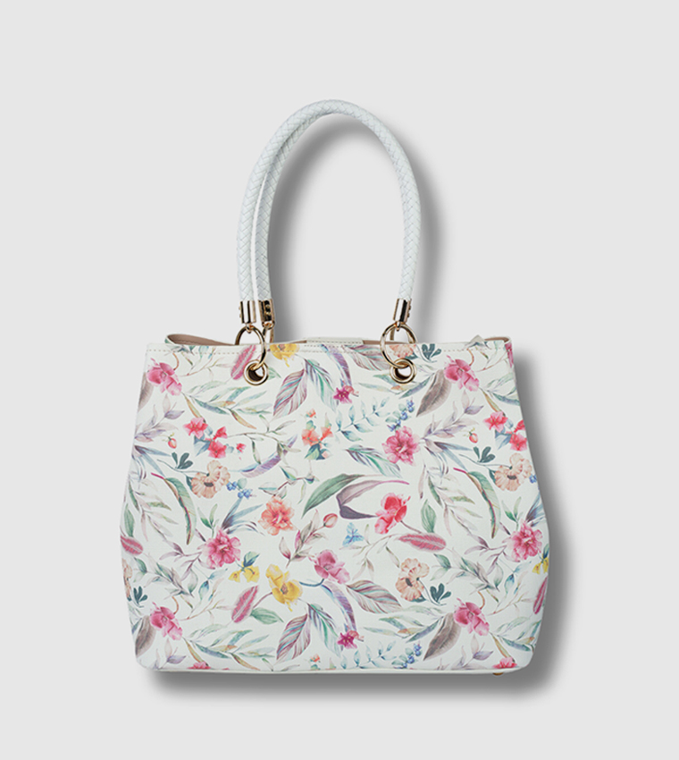 AMOURA Printed Tote Bag