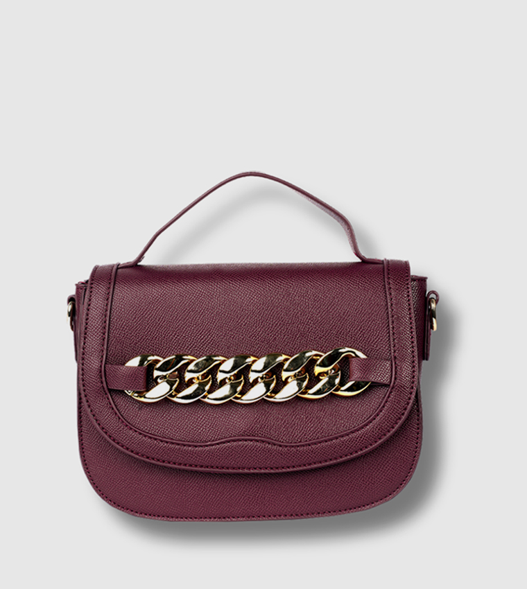 CAREN Textured Crossbody Bag