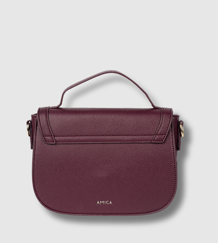 CAREN Textured Crossbody Bag