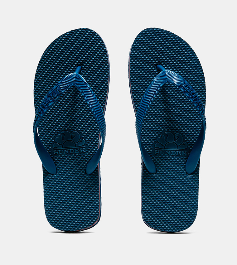 Barracuda - Thong Flip Flops with Rainbow Profiles