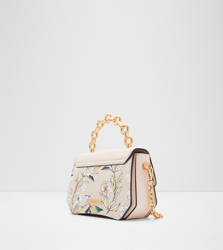 Buy Aldo Amabella Chain Accent Top Handle Bag In Pink 6thStreet Oman