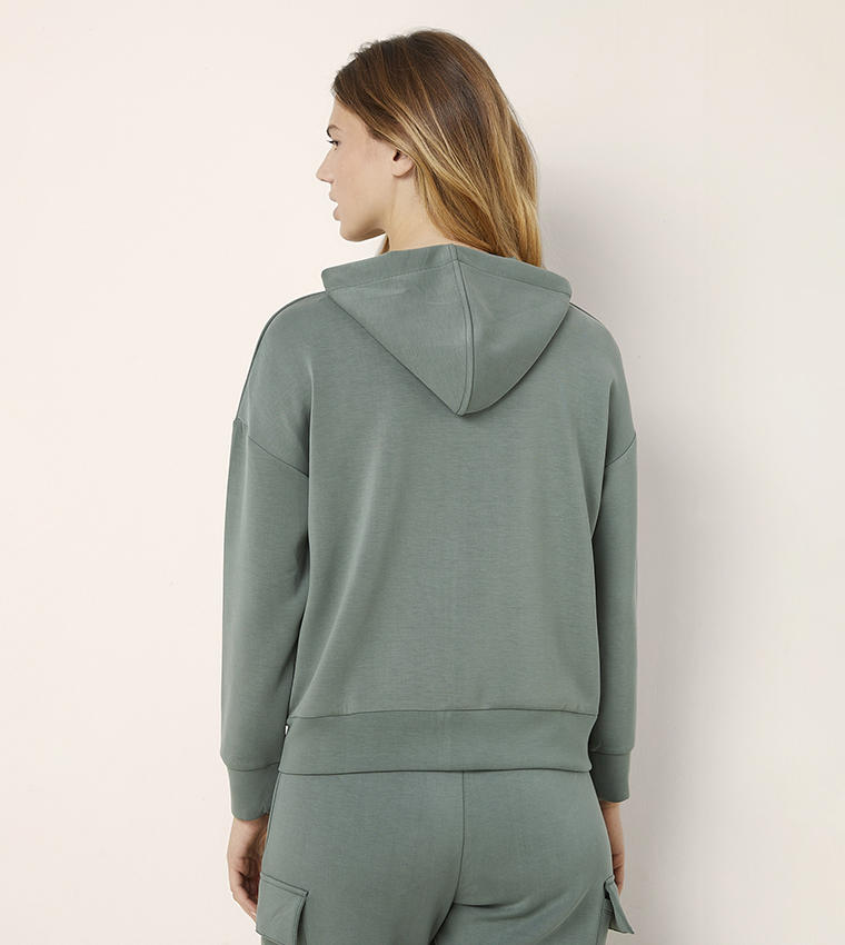 Hooded Zip-Through Jacket