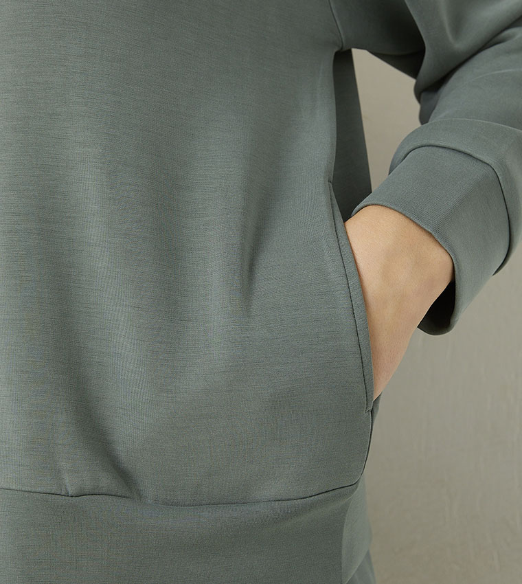 Hooded Zip-Through Jacket