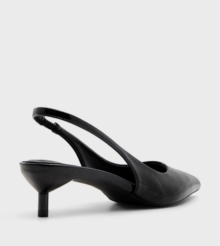 AMANII Pointed Toe Slingback Pumps