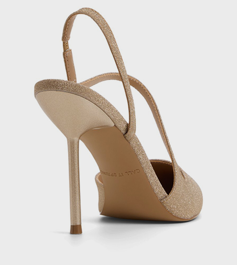 AMAYAH Pointed Toe Slingback Pumps