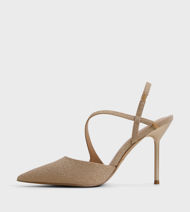 AMAYAH Pointed Toe Slingback Pumps