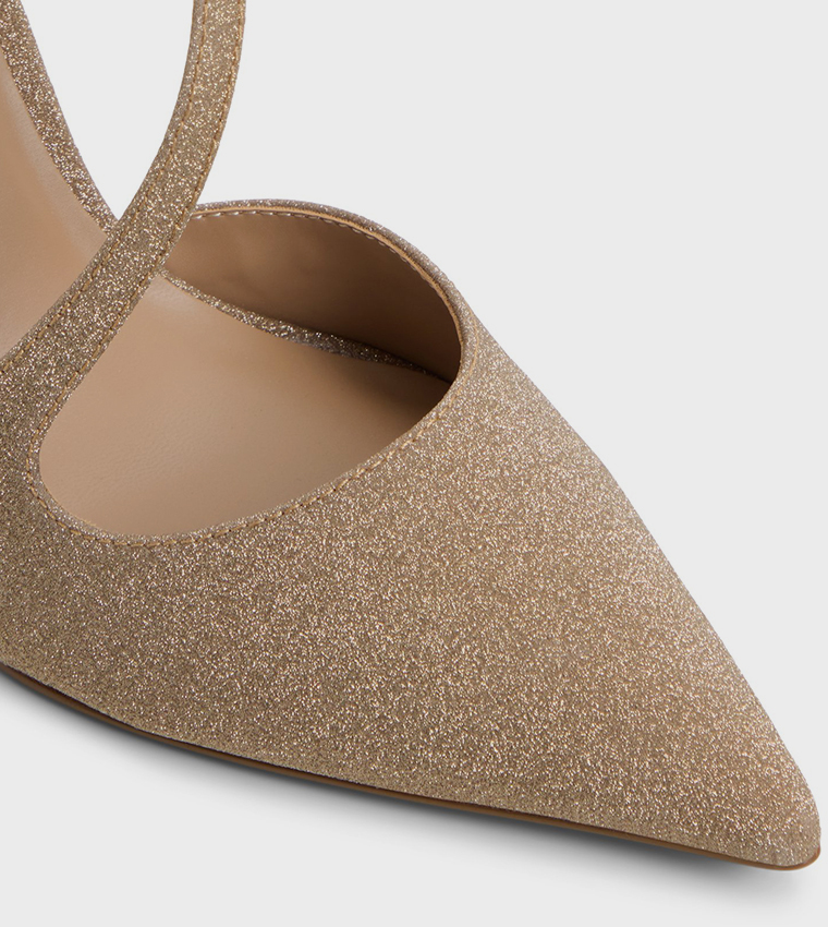 AMAYAH Pointed Toe Slingback Pumps