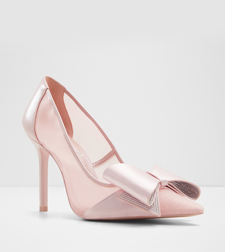 AMAZAFYING Embellished Bow Pumps