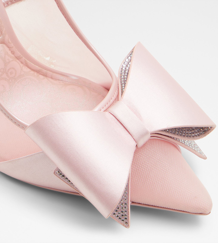 AMAZAFYING Embellished Bow Pumps