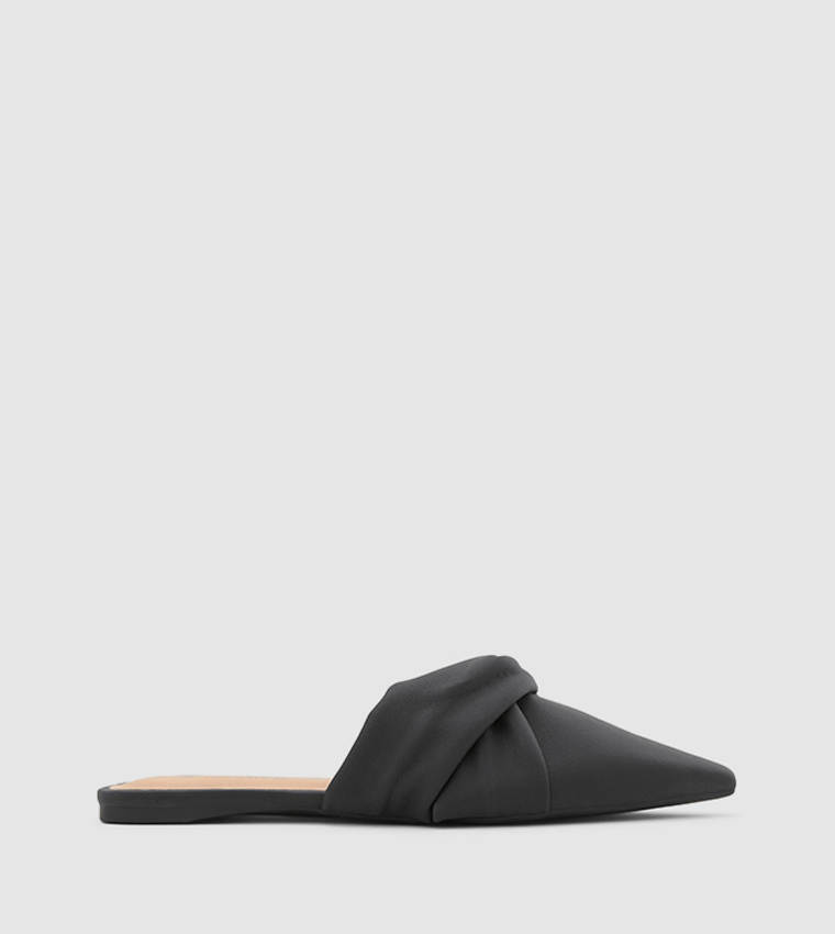 Buy Call It Spring Ambitious Slip On Flat Mules In Black