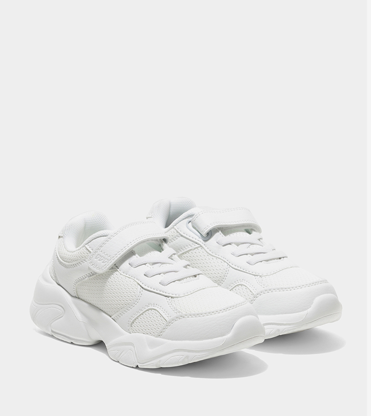 Velcro Strap Low Top Sneakers