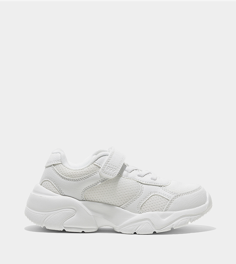 Velcro Strap Low Top Sneakers