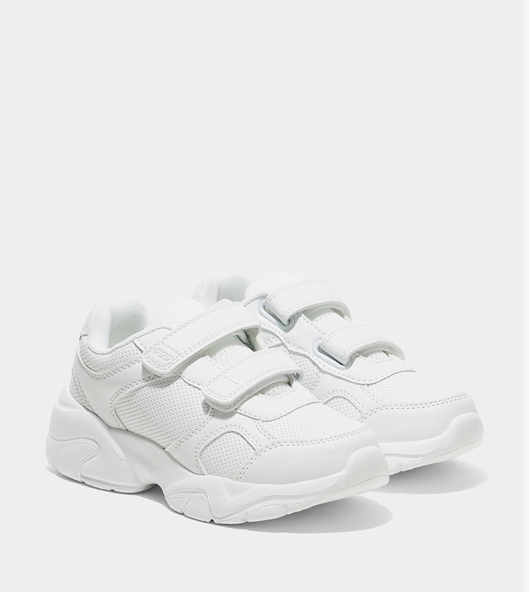 Double Velcro Strap Sneakers