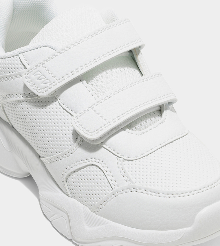 Double Velcro Strap Sneakers