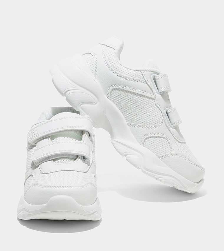 Double Velcro Strap Sneakers