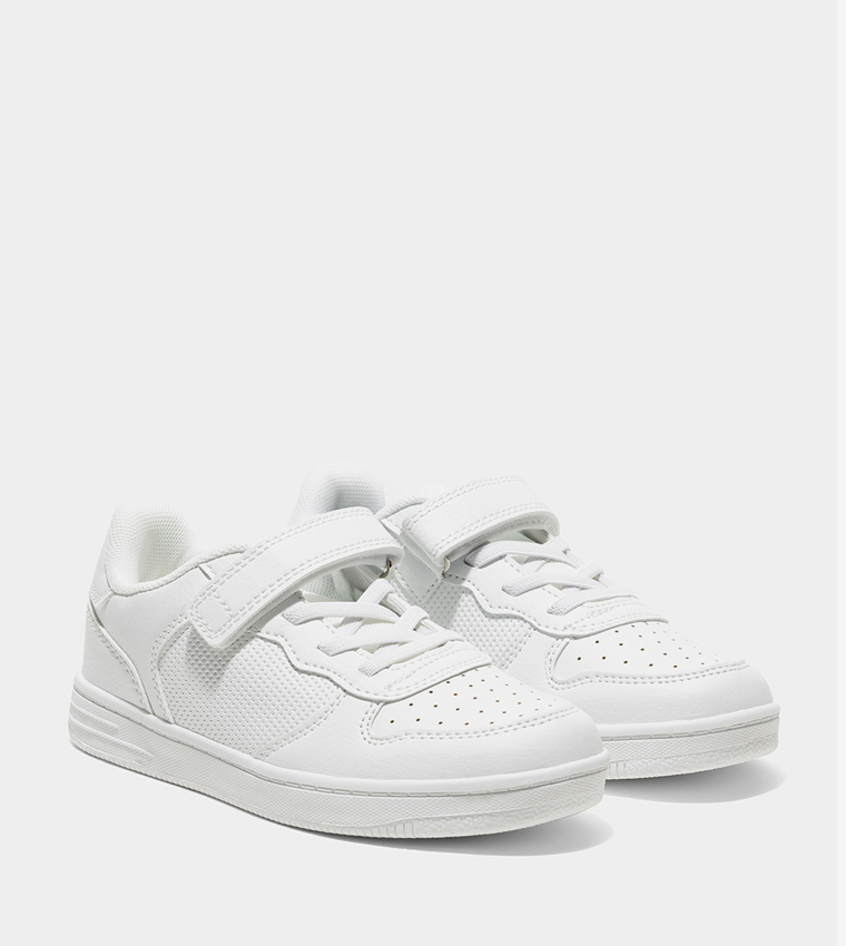 Velcro Strap Low Top Sneakers