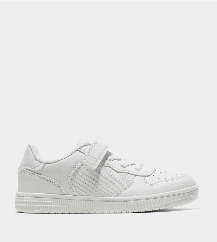 Velcro Strap Low Top Sneakers