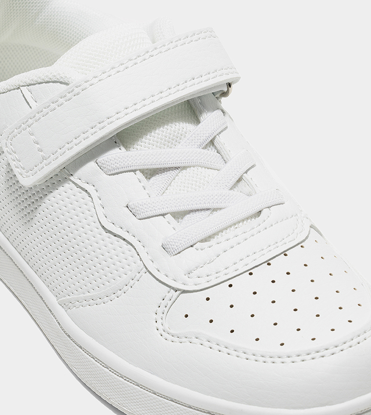 Velcro Strap Low Top Sneakers