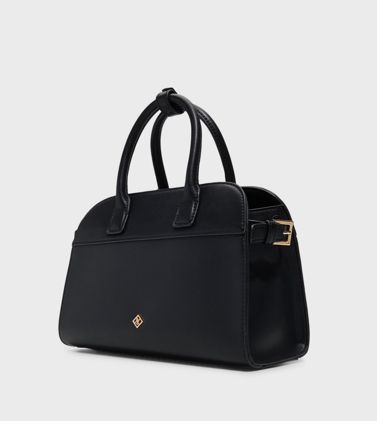 AMEILAA Textured Satchel Bag