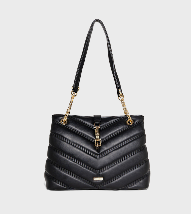 AMÉLIE Quilted Shoulder Bag