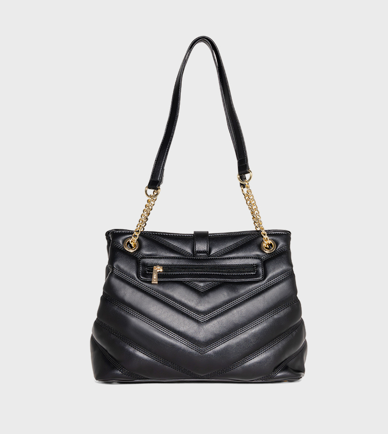 AMÉLIE Quilted Shoulder Bag