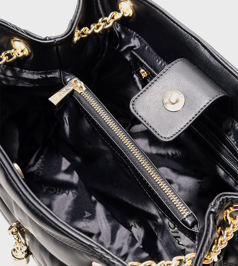 AMÉLIE Quilted Shoulder Bag