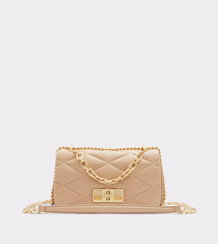 Buy Aldo AMEYA Quilted Crossbody Bag In Beige 6thStreet Bahrain