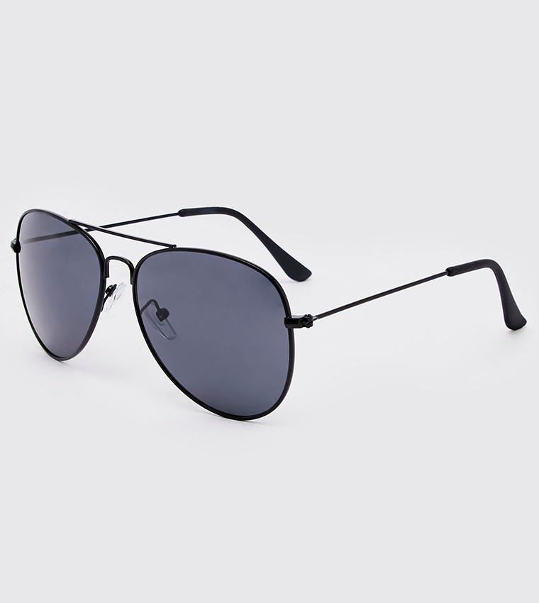 Metal Aviator Sunglasses