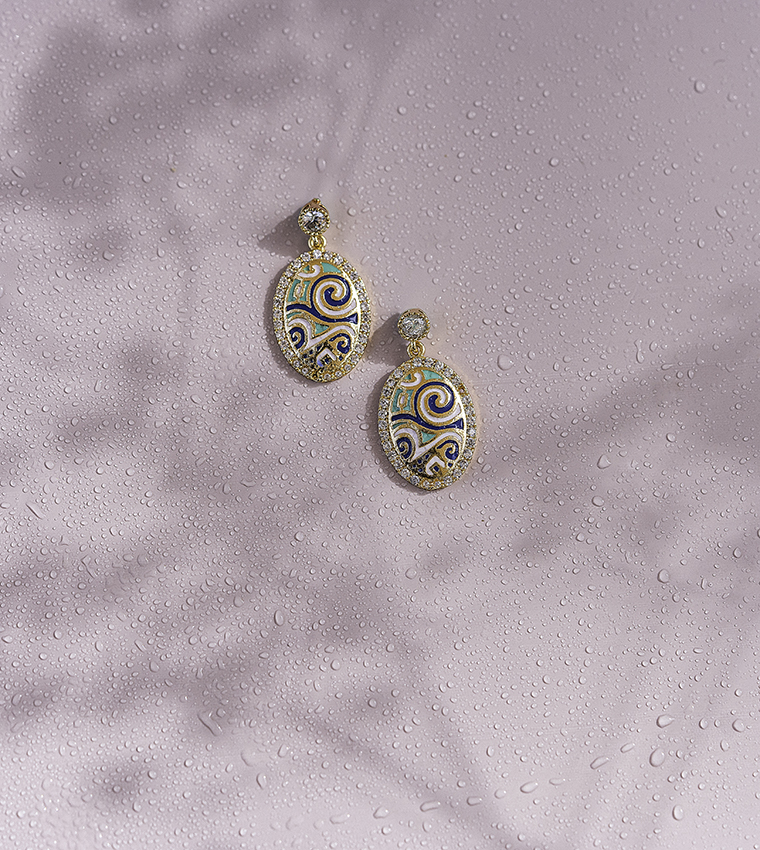 Embellished Necklace & Earring Jewelery Set