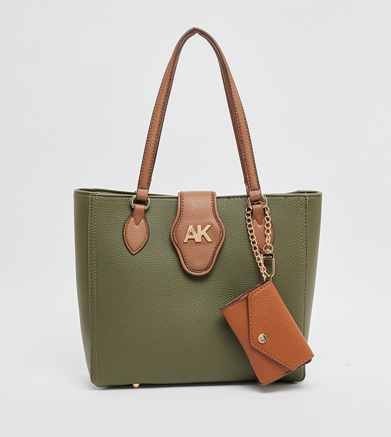 Textured Tote Bag Set