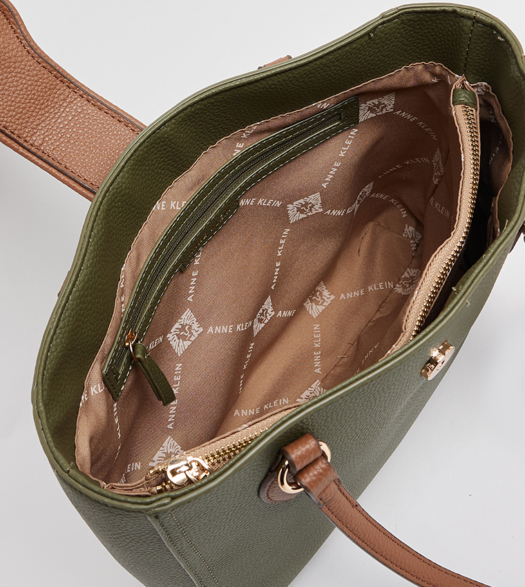 Textured Tote Bag Set