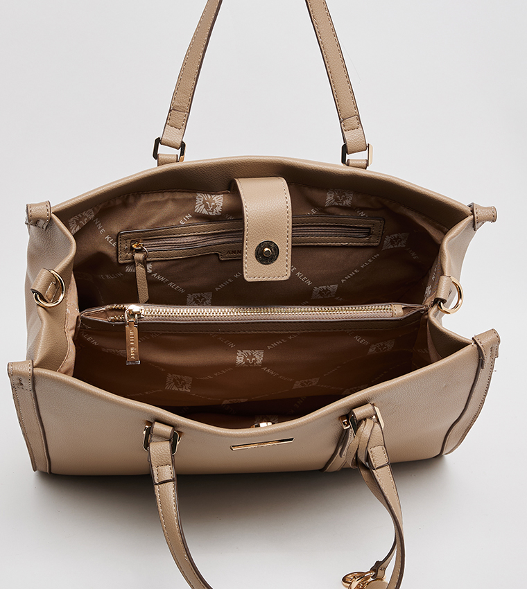 Textured Tote Bag Set