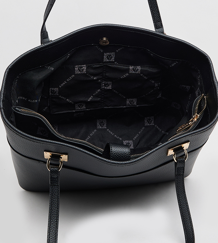 Textured Tote Bag Set