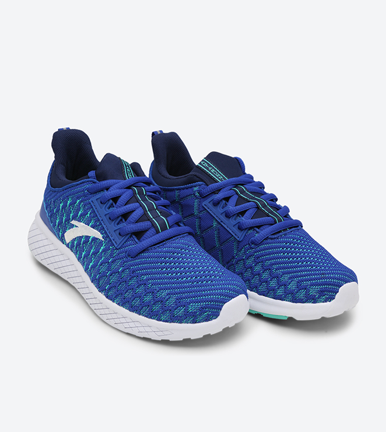 حذاء لكرة السلة بلون أزرق للأولاد