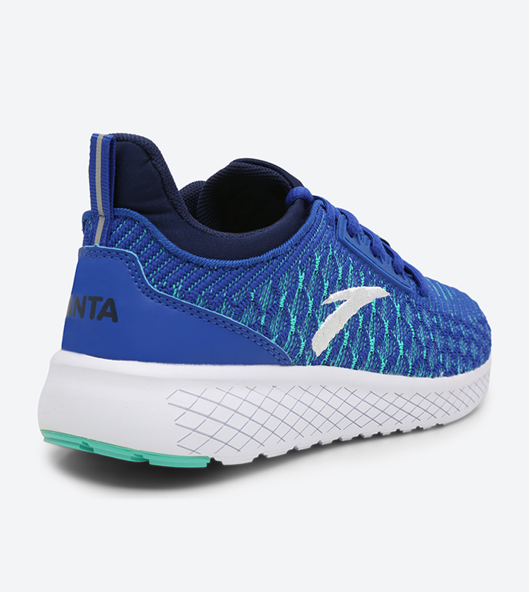 حذاء لكرة السلة بلون أزرق للأولاد